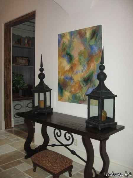 Landauer Art in Staged homes and Sold pieces
