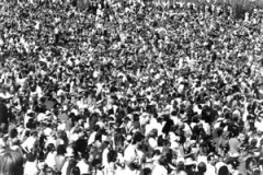 the-crowd-black-and-white
